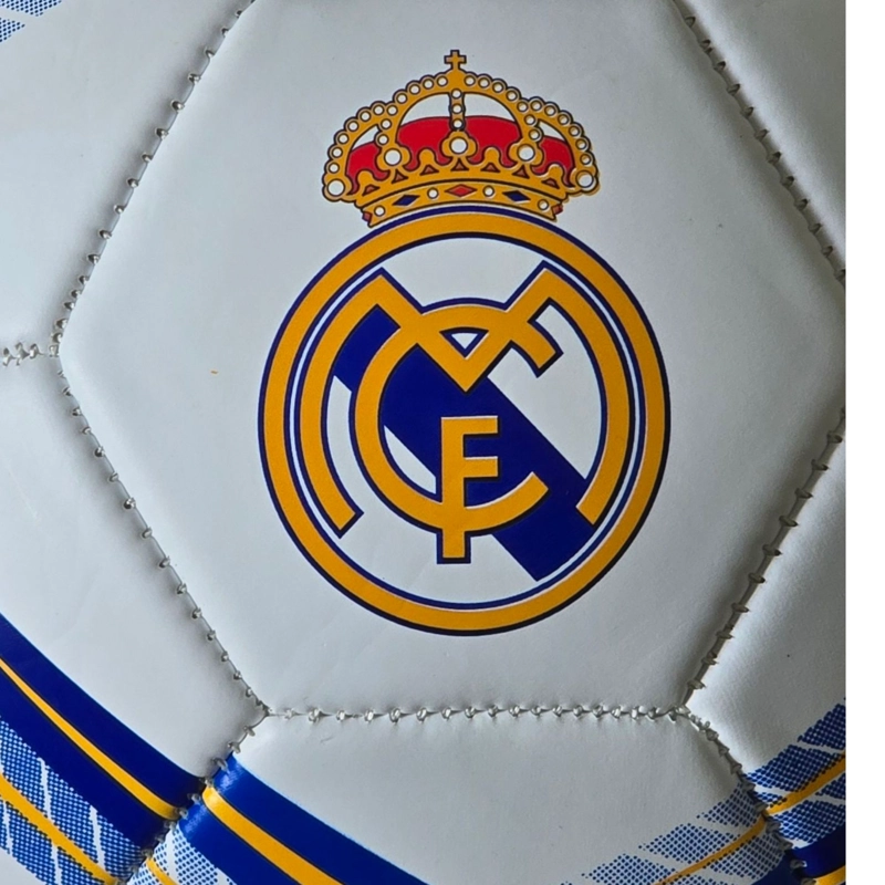BALON FUTBOL REAL MADRID N°5 DRB LICENCIA OFICIAL - 5