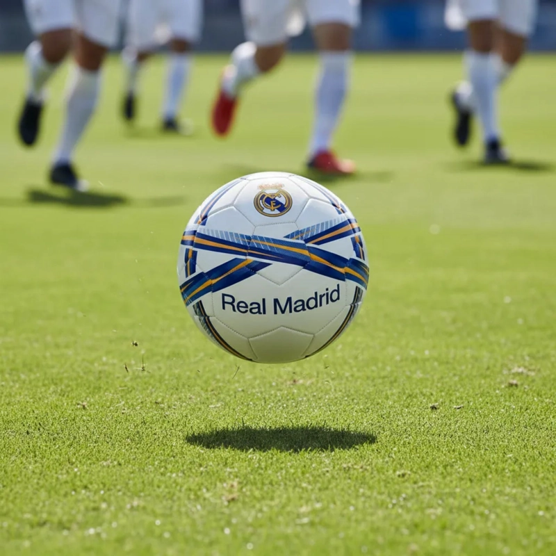 BALON FUTBOL REAL MADRID N°5 DRB LICENCIA OFICIAL - 6