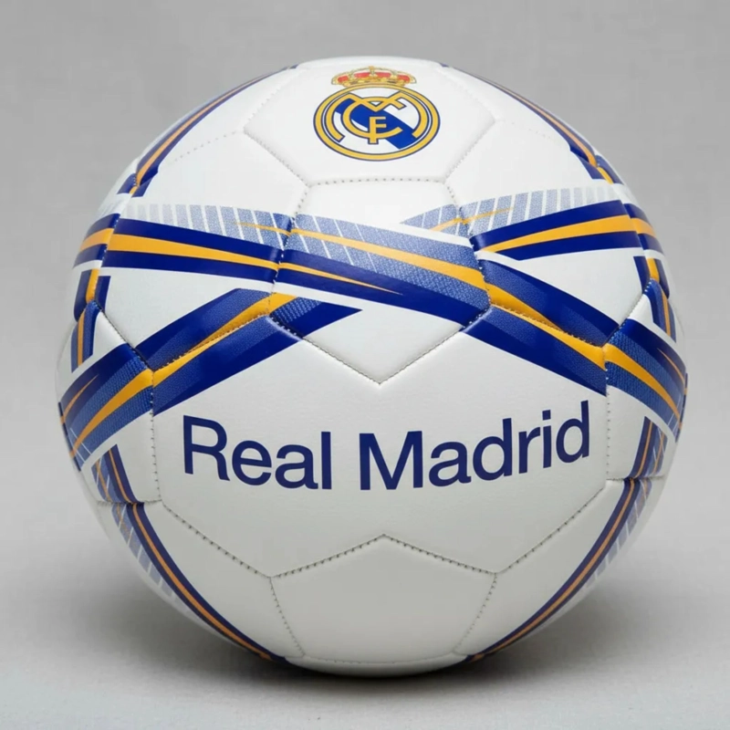 BALON FUTBOL REAL MADRID N°5 DRB LICENCIA OFICIAL - 9