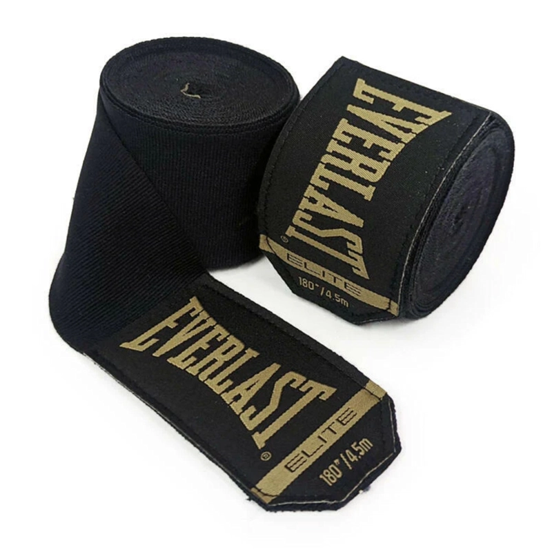 VENDAS BOXEO EVERLAST 4,5M PROFESIONALES VELCRO PAR - 1