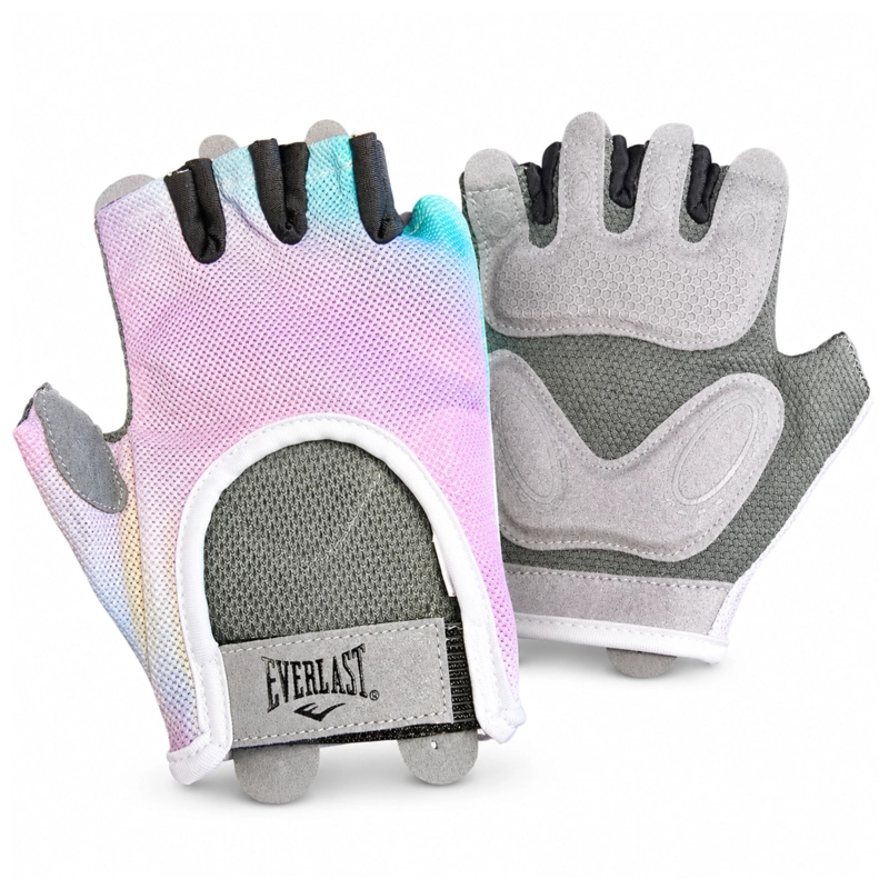 GUANTES GYM EVERLAST VIP MUJER PESAS FITNESS CROSSFIT - 1