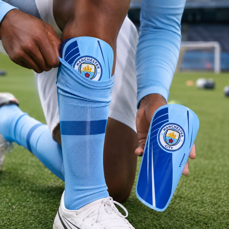 CANILLERAS FUTBOL MANCHESTER CITY DRB LICENCIA OFICIAL - 4