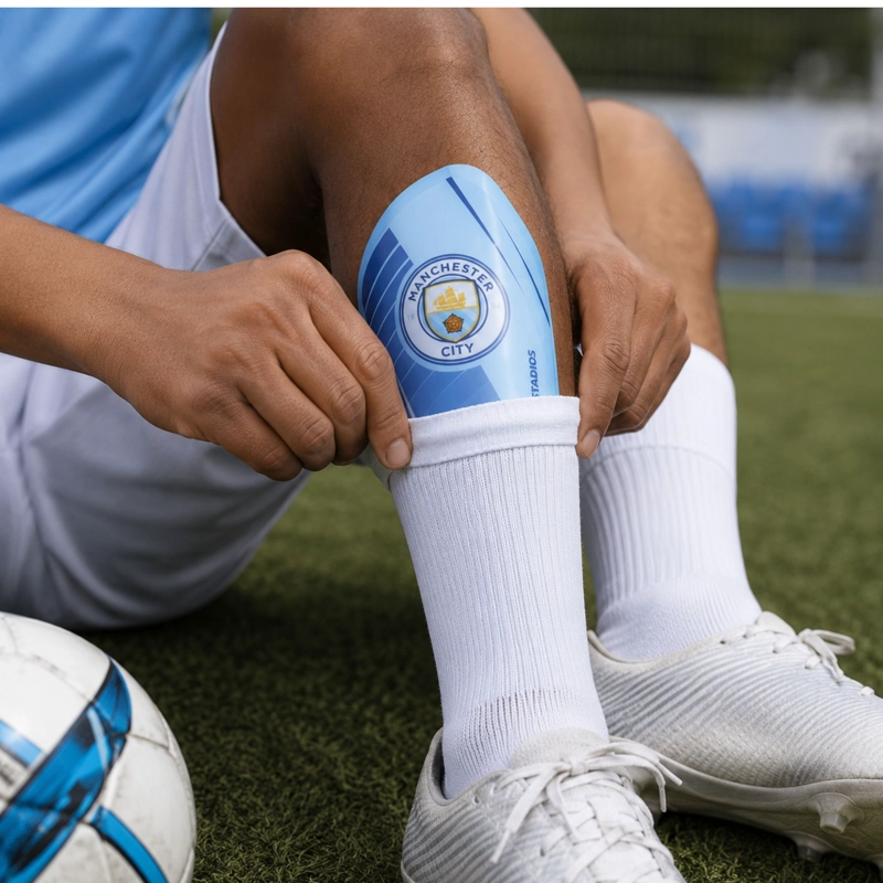 CANILLERAS FUTBOL MANCHESTER CITY DRB LICENCIA OFICIAL - 7