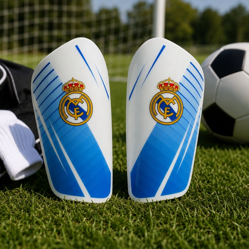 CANILLERAS FUTBOL REAL MADRID DRB LICENCIA OFICIAL - 7