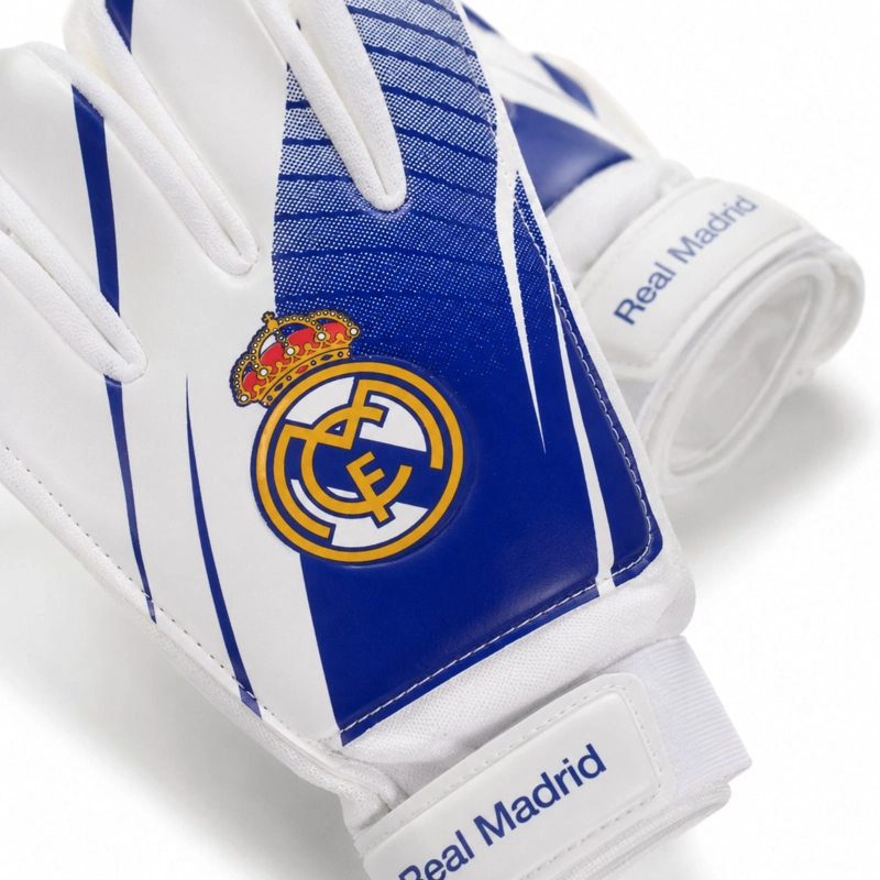 GUANTES ARQUERO NINO REAL MADRID DRB LICENCIA OFICIAL - 2