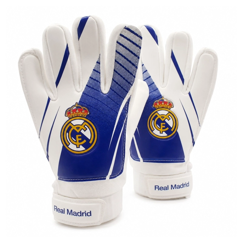 GUANTES ARQUERO NINO REAL MADRID DRB LICENCIA OFICIAL - 6