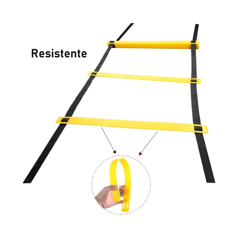 ESCALERA AGILIDAD COORDINACION 16 PELDANOS 8 METROS - 4