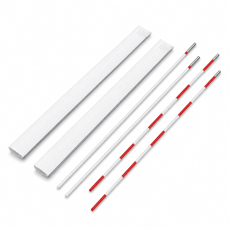 ANTENAS VOLEIBOL FIBRA DE VIDRIO PLEGABLES 180CM PAR - 6