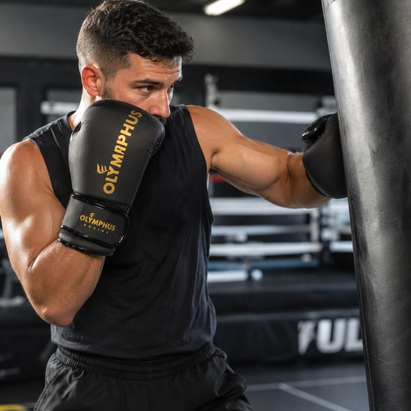 GUANTES BOXEO CREED OLYMPHUS PU ENTRENAMIENTO SACO - 4