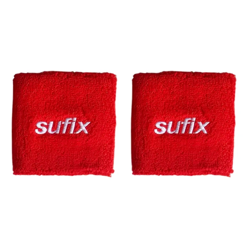 MUÑEQUERAS DEPORTIVAS ALGODON SUFIX TENIS PADEL SUDOR PAR - 1