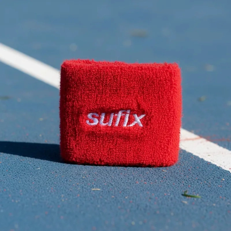 MUÑEQUERAS DEPORTIVAS ALGODON SUFIX TENIS PADEL SUDOR PAR - 8