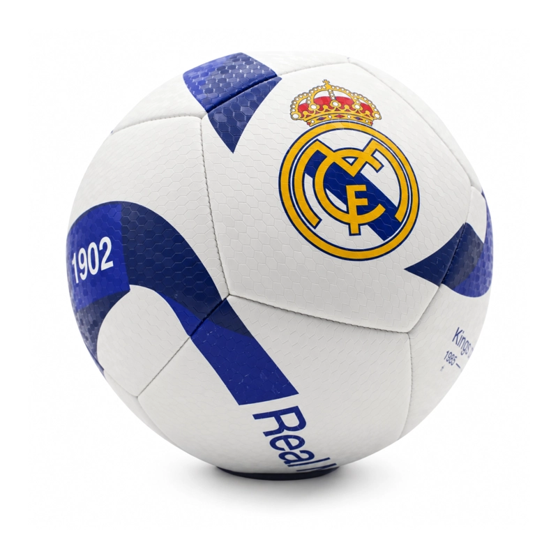 BALON FUTBOL DRB REAL MADRID FLAG BLANCO N°5 - 4
