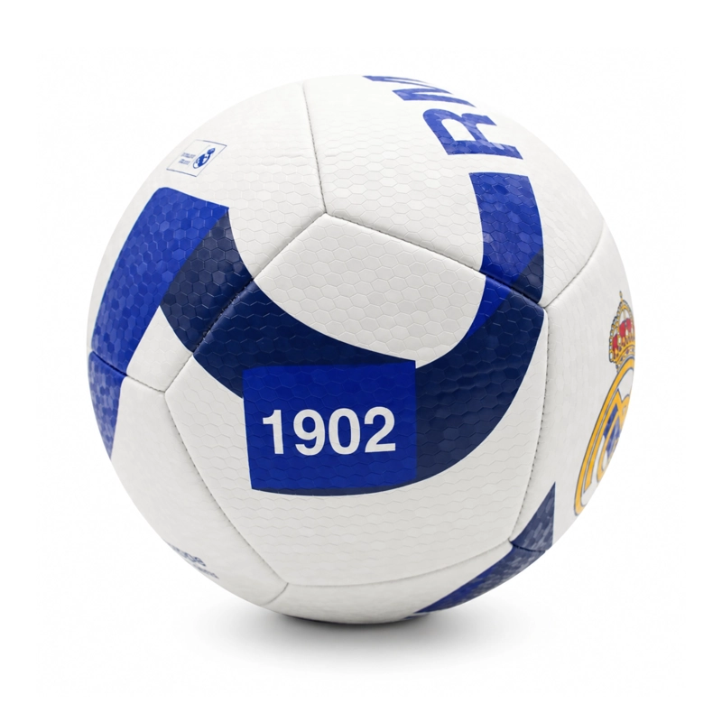 BALON FUTBOL DRB REAL MADRID FLAG BLANCO N°5 - 5