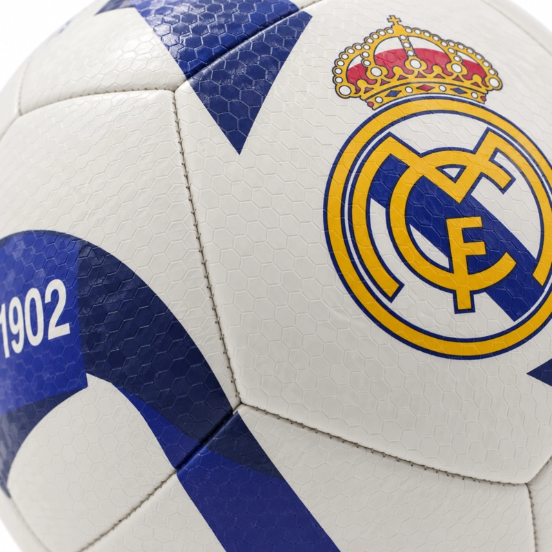 BALON FUTBOL DRB REAL MADRID FLAG BLANCO N°5 - 6
