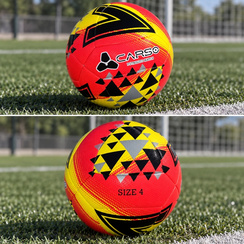 BALON FUTBOLITO CARSO MATCH N°4 BOTE BAJO BABY FUTBOL - 5