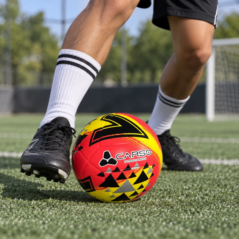 BALON FUTBOLITO CARSO MATCH N°4 BOTE BAJO BABY FUTBOL - 7