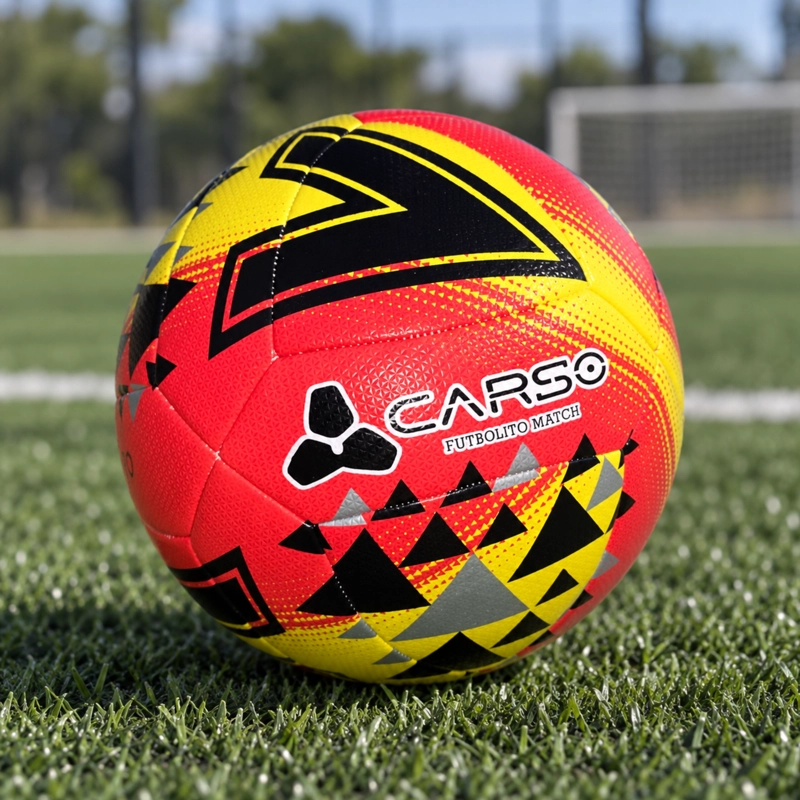 BALON FUTBOLITO CARSO MATCH N°4 BOTE BAJO BABY FUTBOL - 9