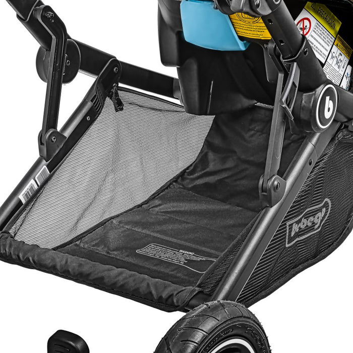 COCHE BEBEGLO RS-13310-2 DOBLE DUETO NEGRO - 9