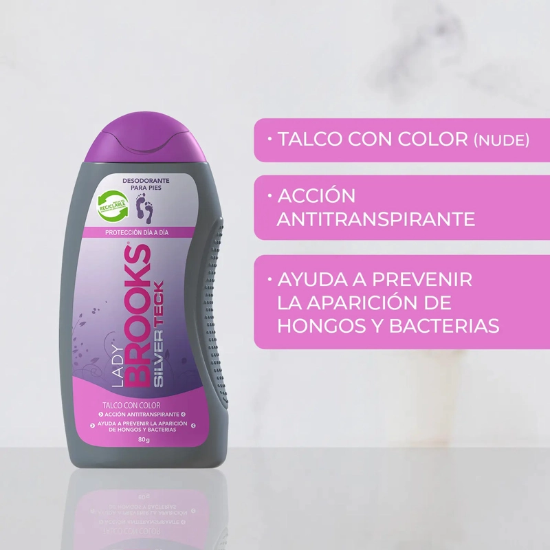 BROOKS SET LADY TALCO + SPRAY  + CREMA - 5