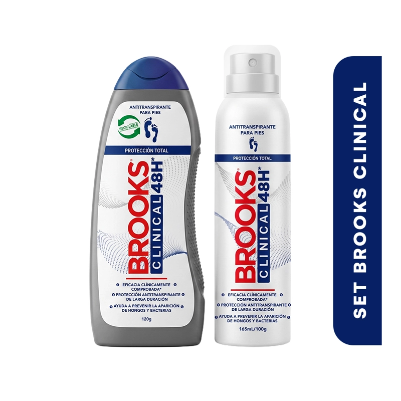 BROOKS TALCO + SPRAY CLINICAL - 1