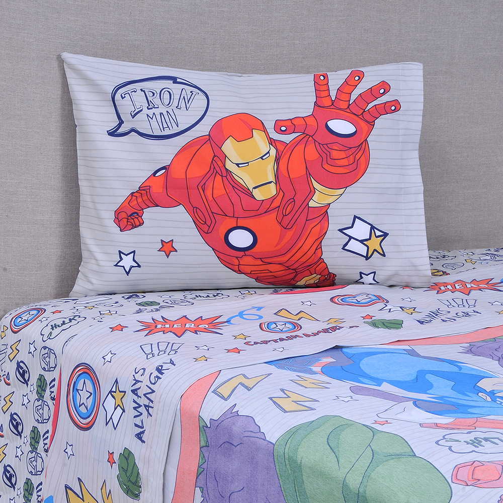 SABANA 1.5 PLAZAS AVENGERS WAR, 819673 - 1