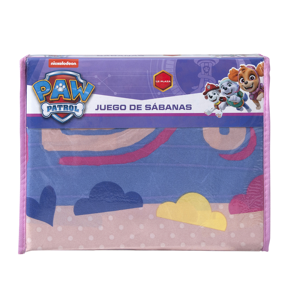 SABANA 1.5 PLAZAS PAW PATROL-NIÑA SKYE, 820552 - 3
