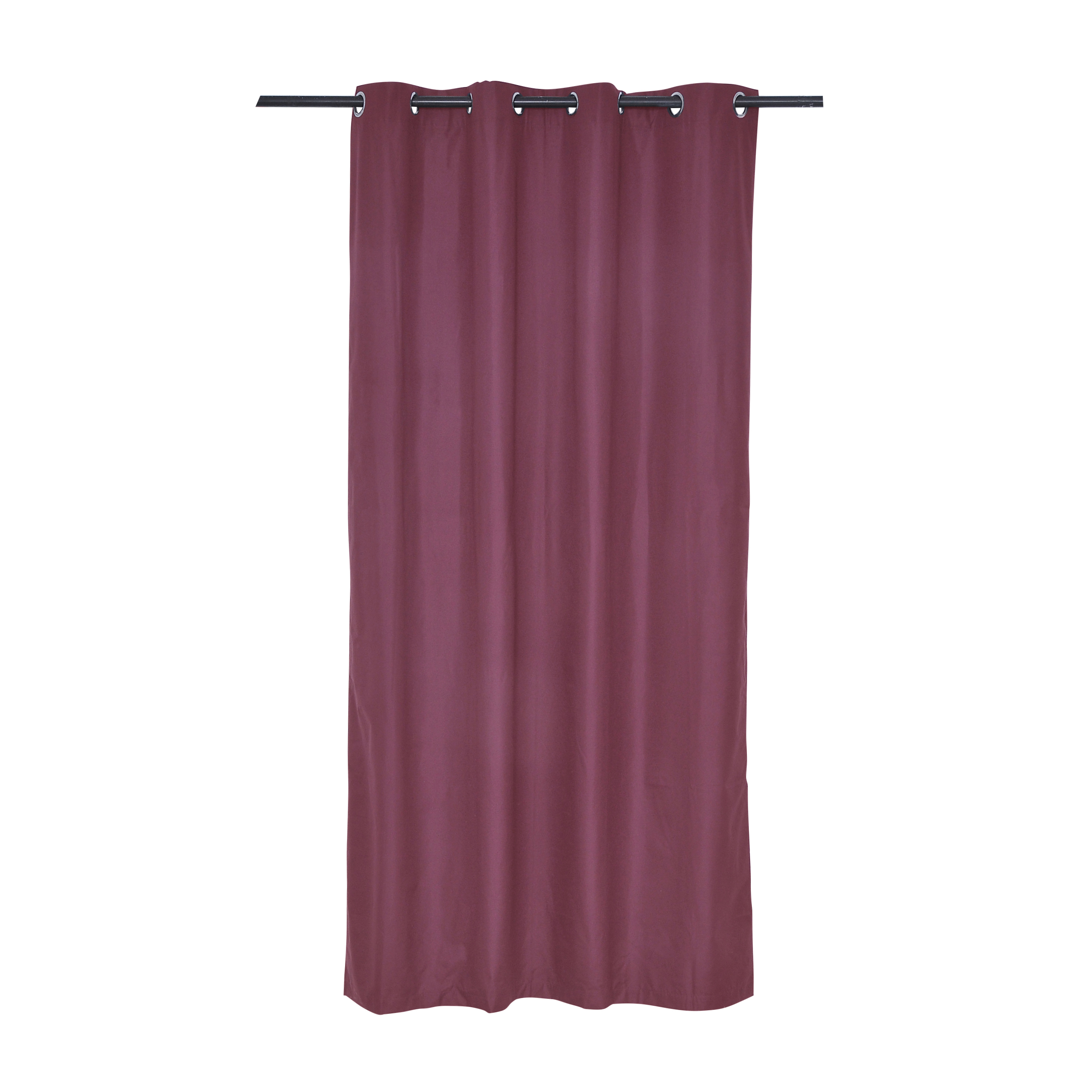 Cortina Blackout Argolla 140x220 cms Selecta Burdeo - 1