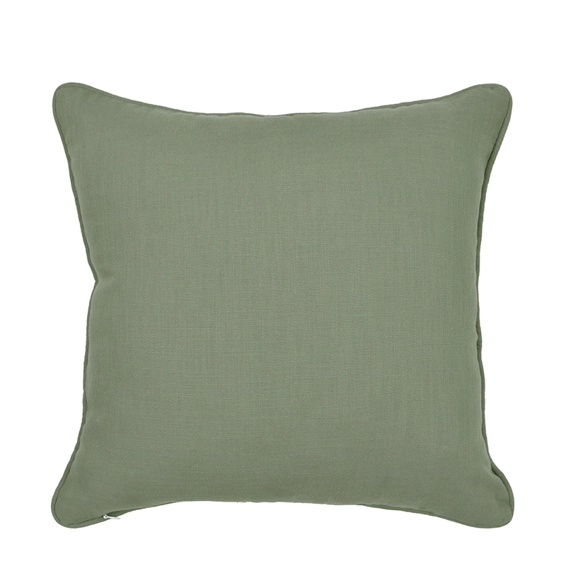 Cojin palmas bordado 40x40 cm - 3