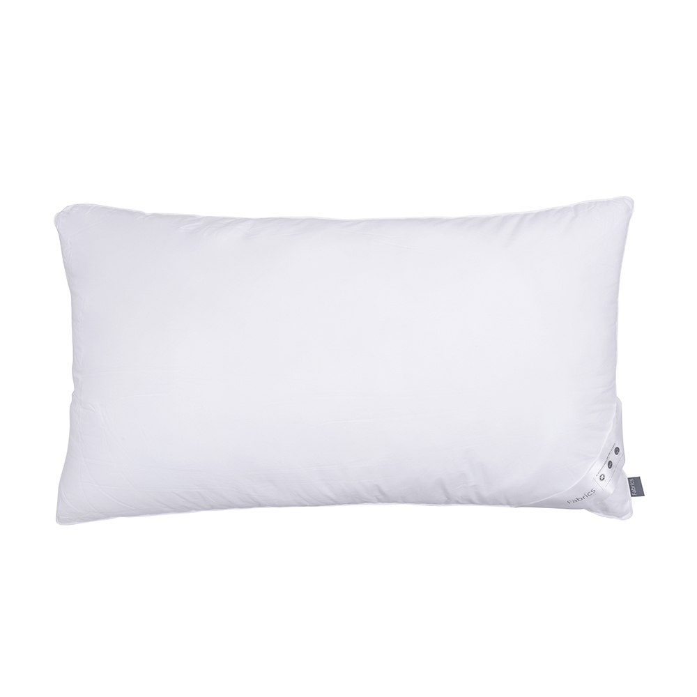 ALMOHADA FABRICS SINT 90 X 50 CM ALGODÓN BLANCO - 1