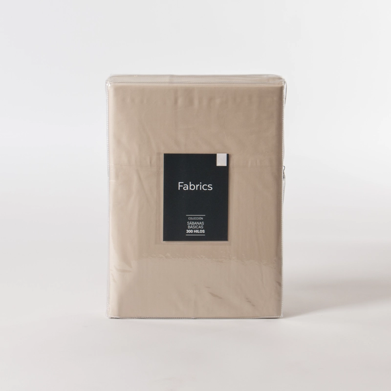Sabanas 300 hilos S.King beige - 3