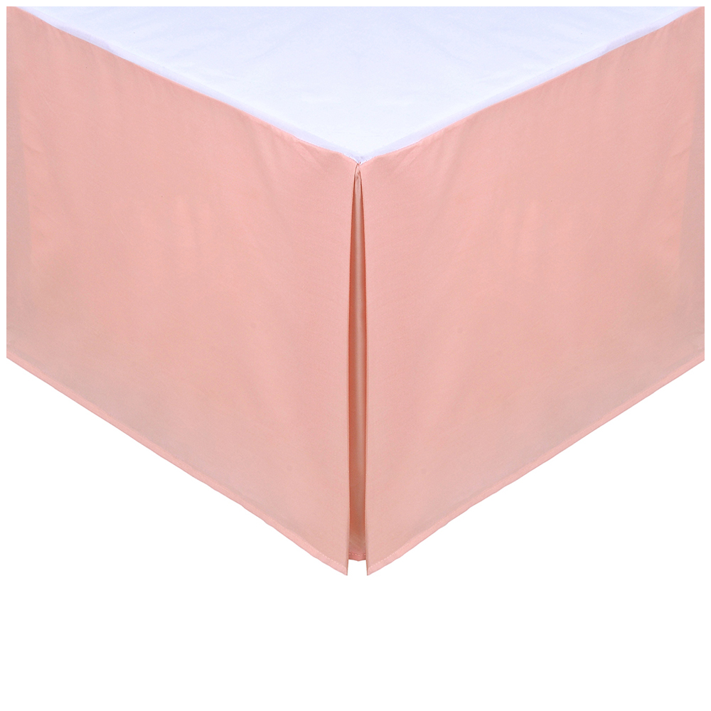 FALDÓN MASHINI KING 144 HILOS CORAL LISO - 1