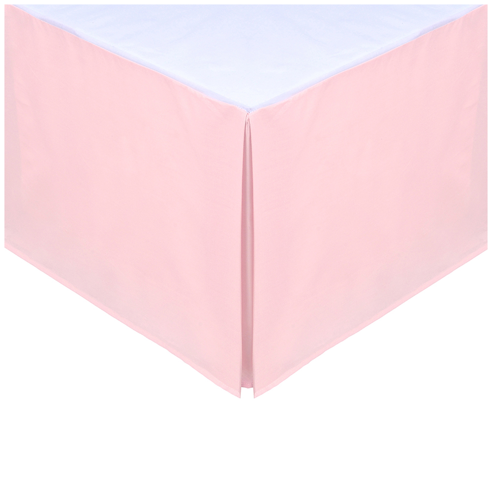 FALDÓN MASHINI KING 144 HILOS ROSA LISO - 1