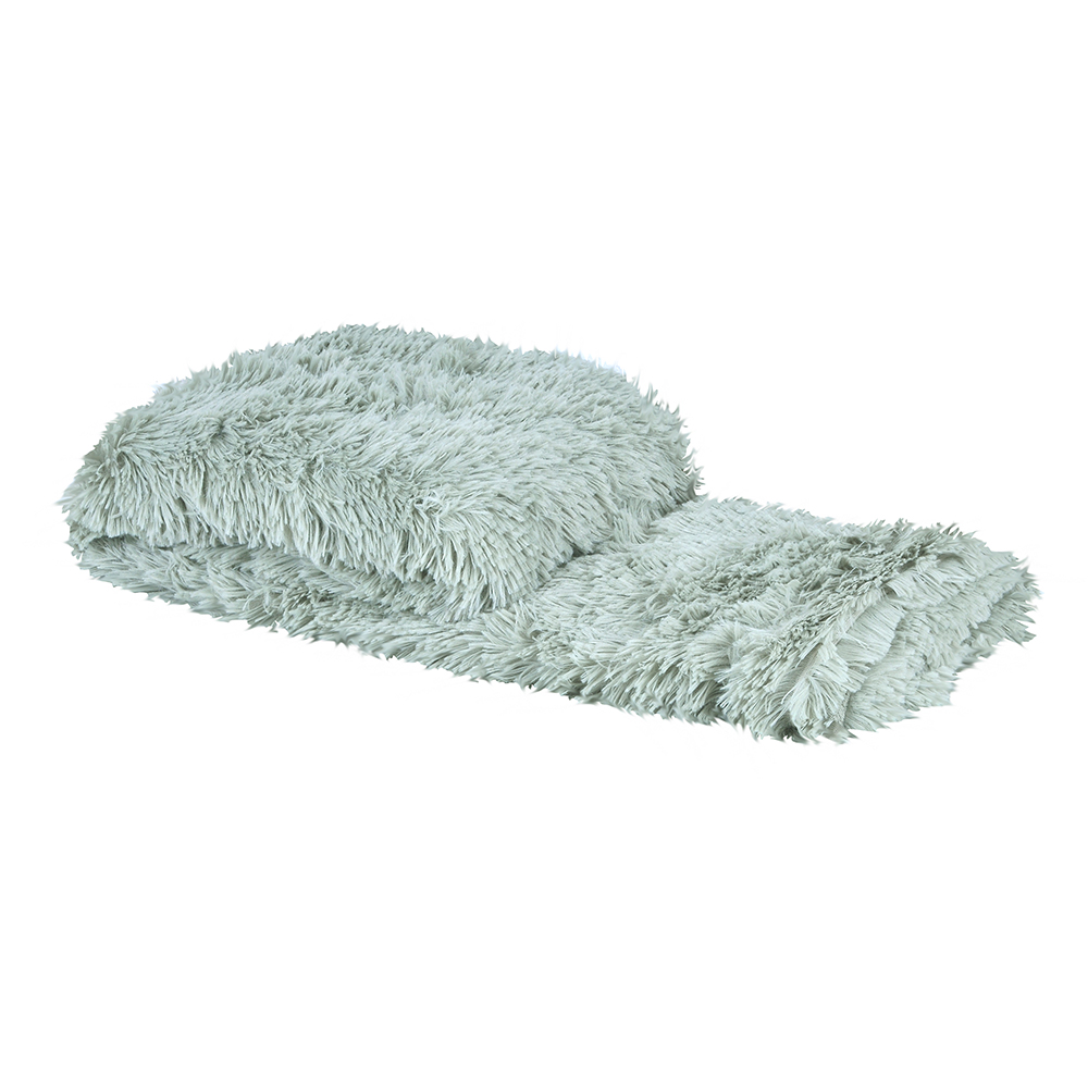 MANTA SHAGGY 127X152 CMS VERDE - 1