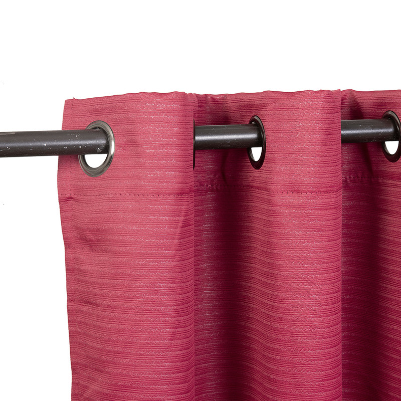 SET CORTINA BLACKOUT EMB. 8PZAS ARG. 140X220 BURDEO FRUTILLAR - 2
