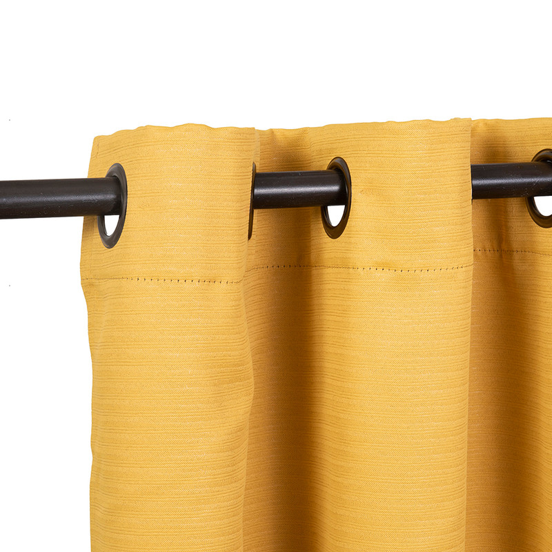 SET CORTINA BLACKOUT EMB. 8PZAS ARG. 140X220 GOLD FRUTILLAR - 2