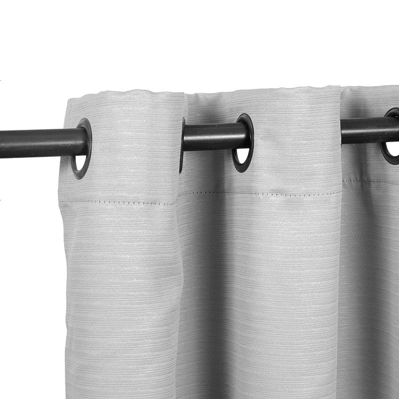 SET CORTINA BLACKOUT EMB. 8PZAS ARG. 140X220 GRIS FRUTILLAR - 2