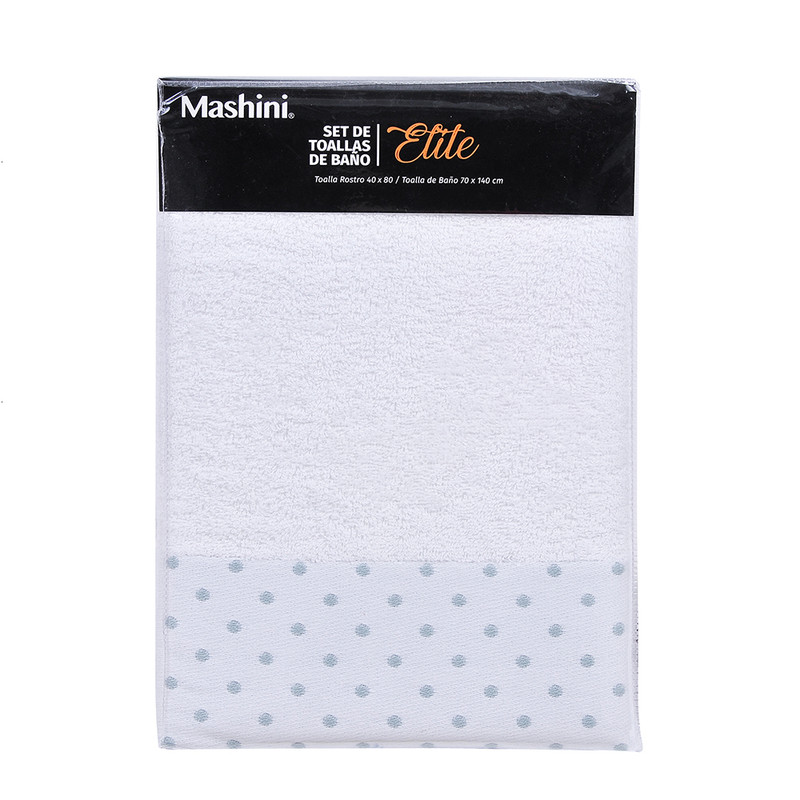 SET 2 TOALLAS ELITE 450 GRAMOS BLANCO - 3