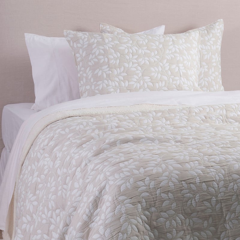 CUBRECAMA SHERPA SUPER KING GARDEN BEIGE - 1