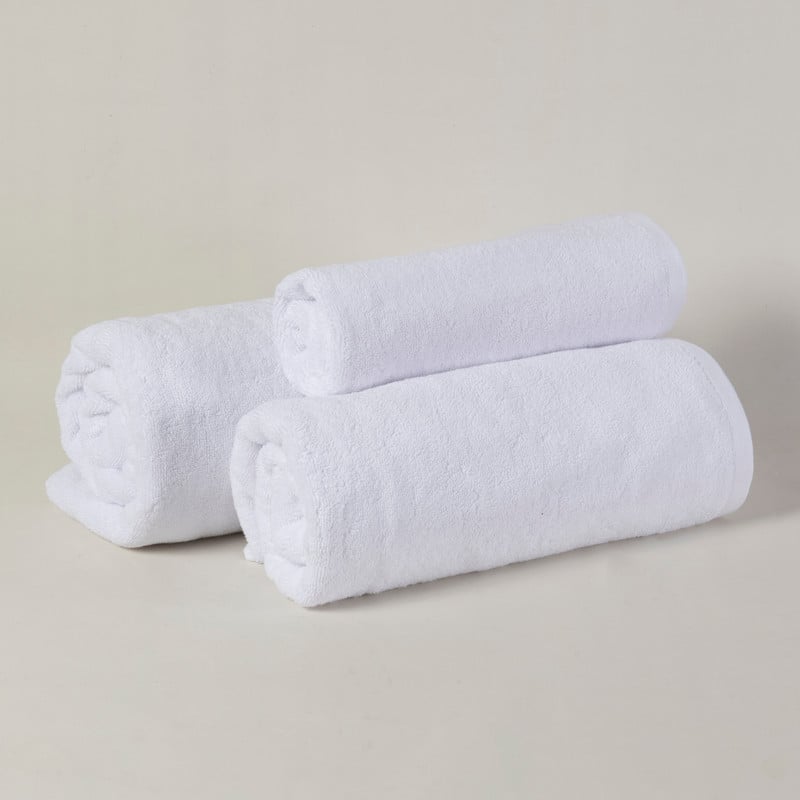 TOALLA HOTEL 600 G/M2 45X90CM BLANCO - 2