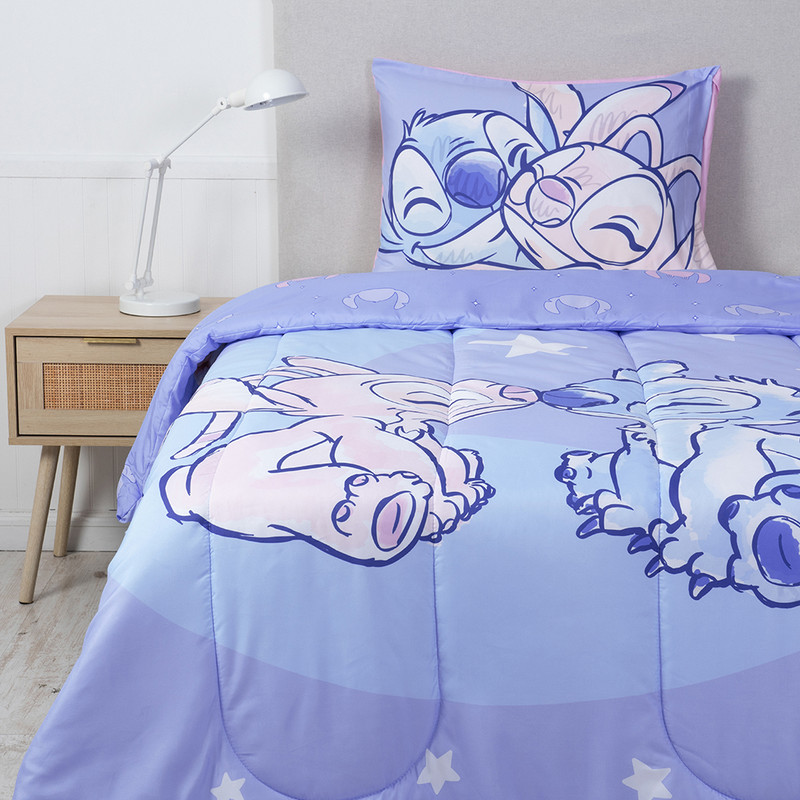 PLUMON 1.5 PLAZAS DISNEY STITCH LUNA - 1
