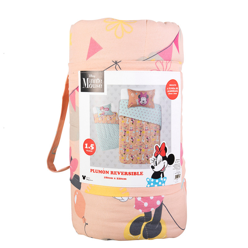 PLUMON 1.5 PLAZAS MINNIE ANIMALES - 4