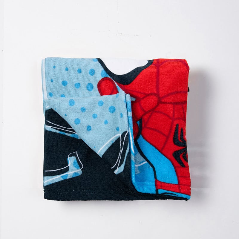 TOALLA PLAYA CAPUCHA 60X120 SPIDERMAN GO - 3