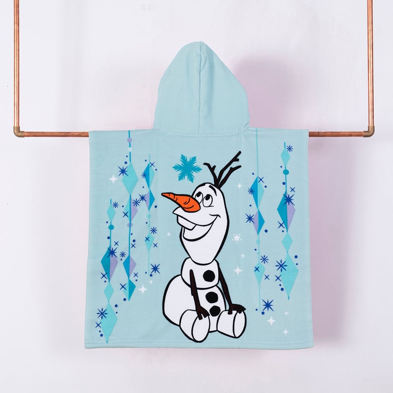 TOALLA PLAYA CAPUCHA 60X120 FROZEN CRISTAL - 2