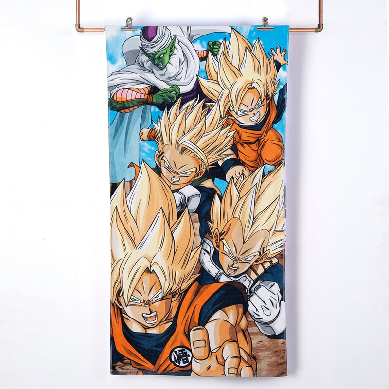 TOALLA PLAYA 70X140 DRAGON BALL RUBIOS - 1
