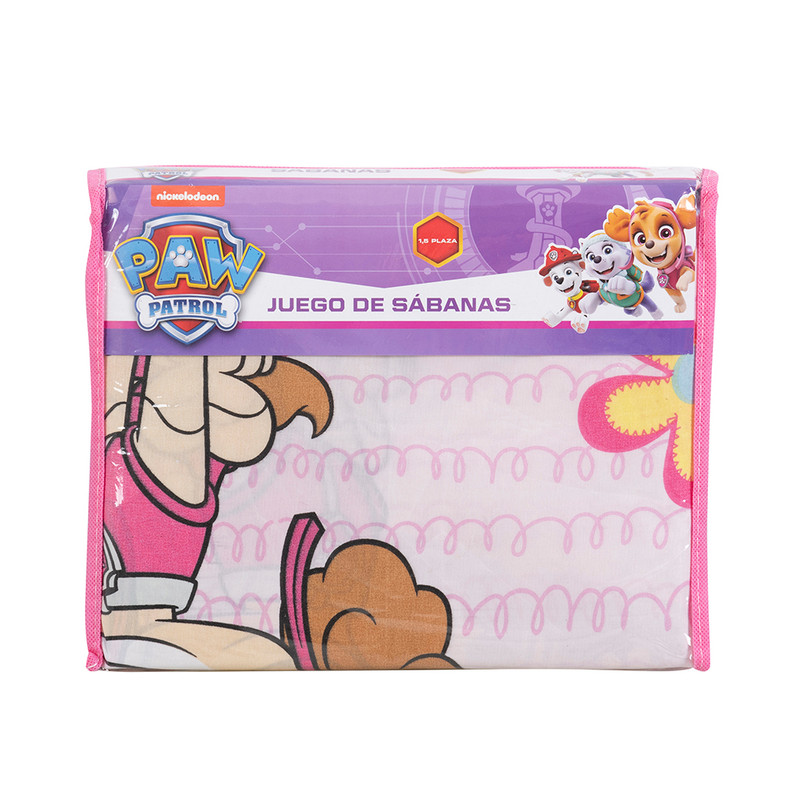 SABANA 1.5 PLAZAS PAW PATROL-NIÑA SKY - 3