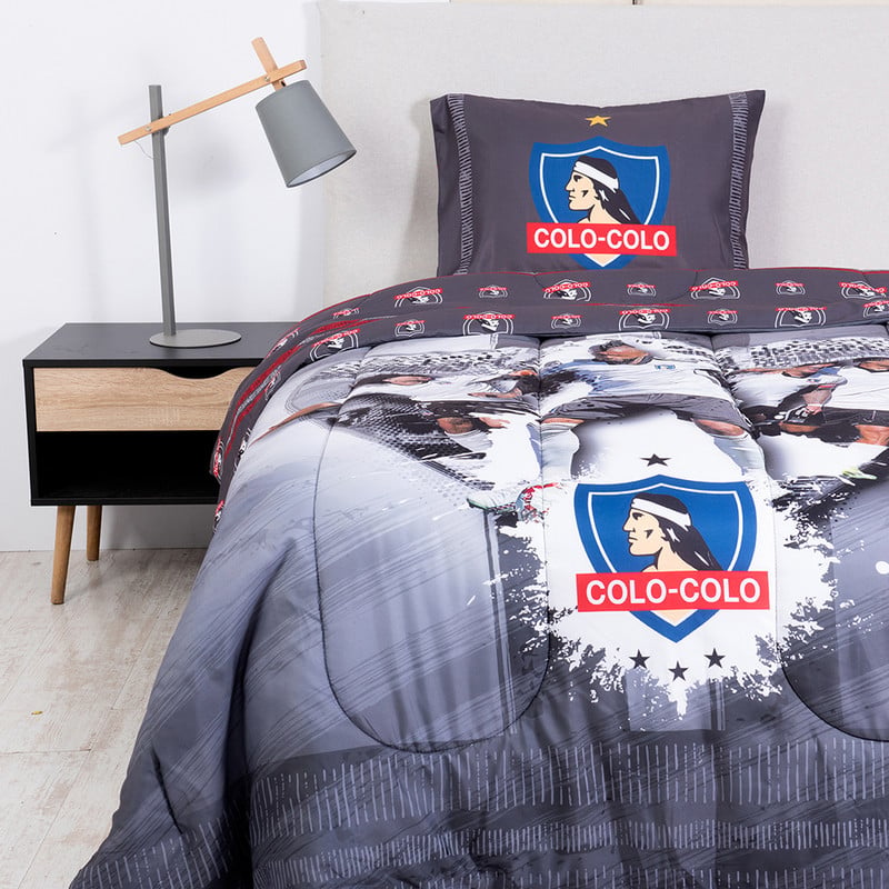PLUMON 1.5 PLAZAS SINGLE COLO COLO VIDAL GRIS - 1