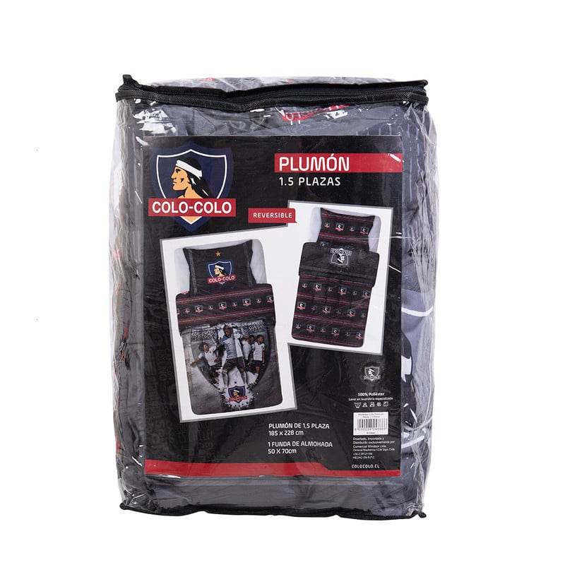 PLUMON 1.5 PLAZAS SINGLE COLO COLO VIDAL GRIS - 4