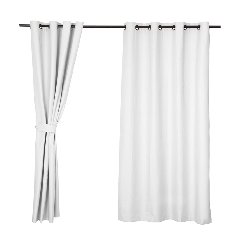 SET CORTINA BLACKOUT 140X220CM SELECTA BLANCO - 1