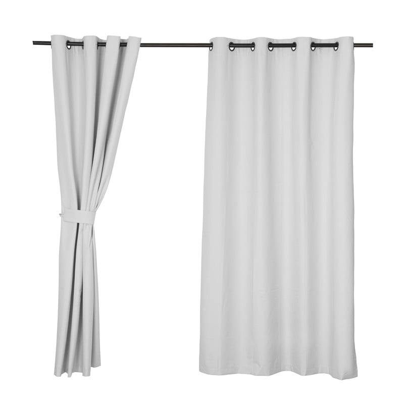 SET CORTINA BLACKOUT 140X220CM SELECTA GRIS CLARO - 1