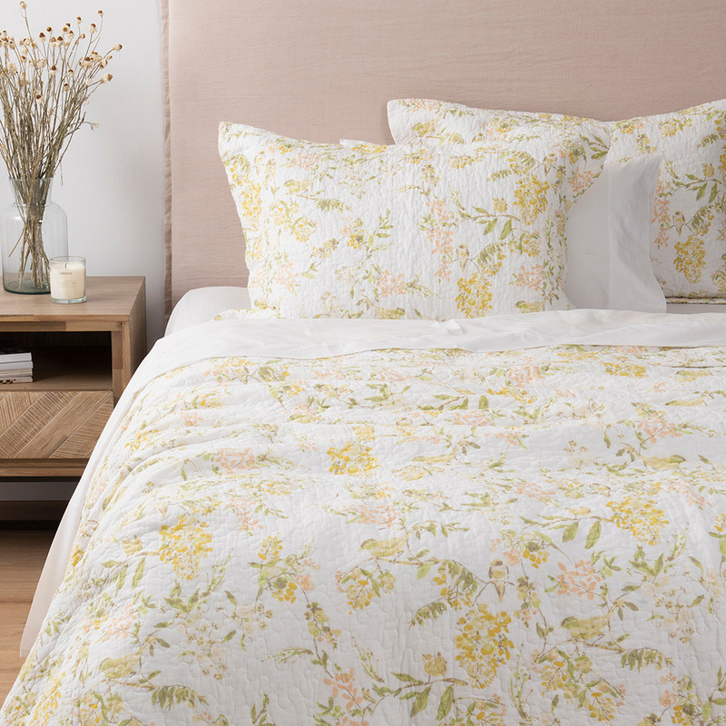 QUILT ESTAMPADO KING ROCIO VERDE - 2